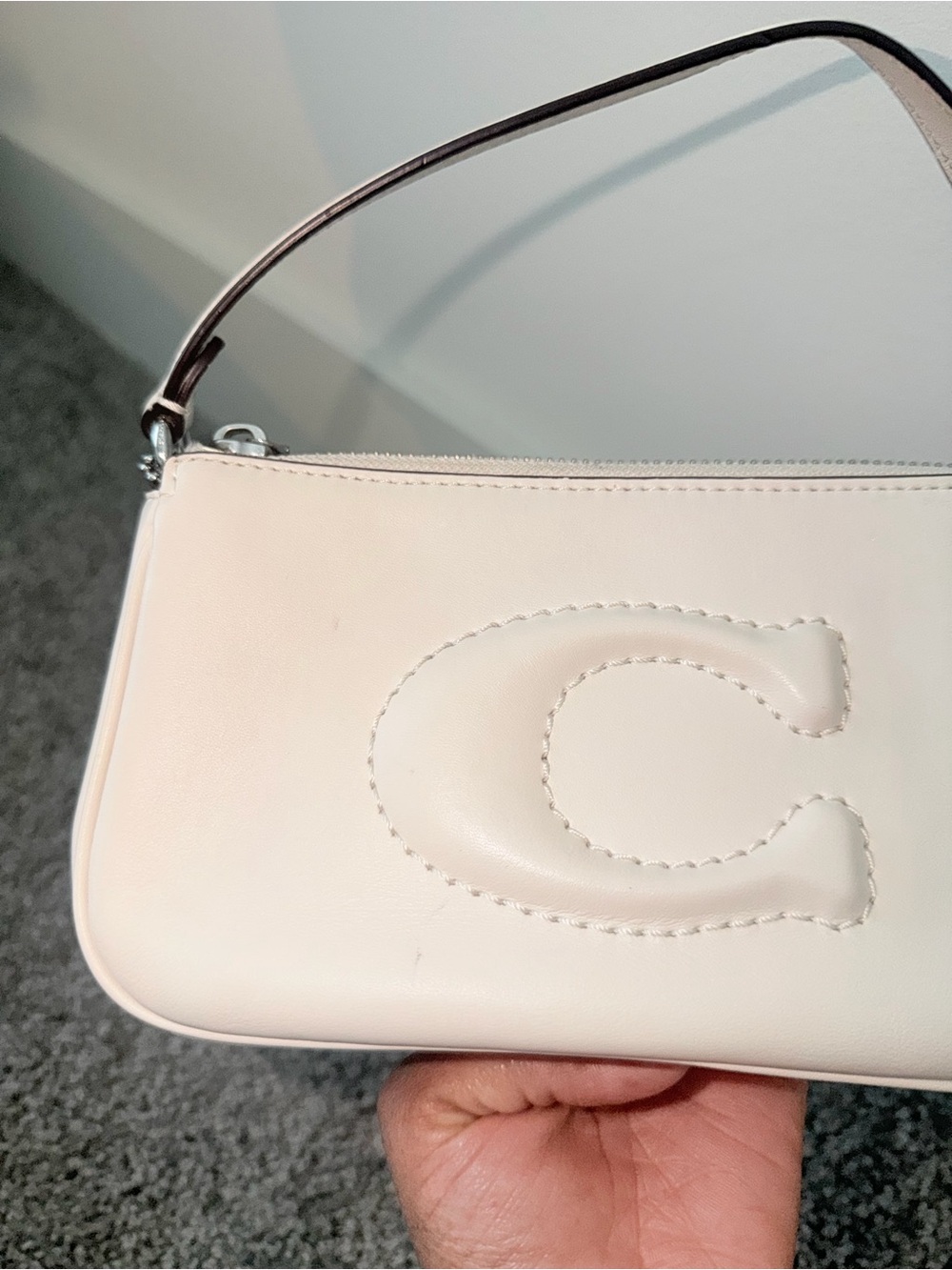 Coach Nolita Shoulder Bag in white Leather - Picture 4 of 5